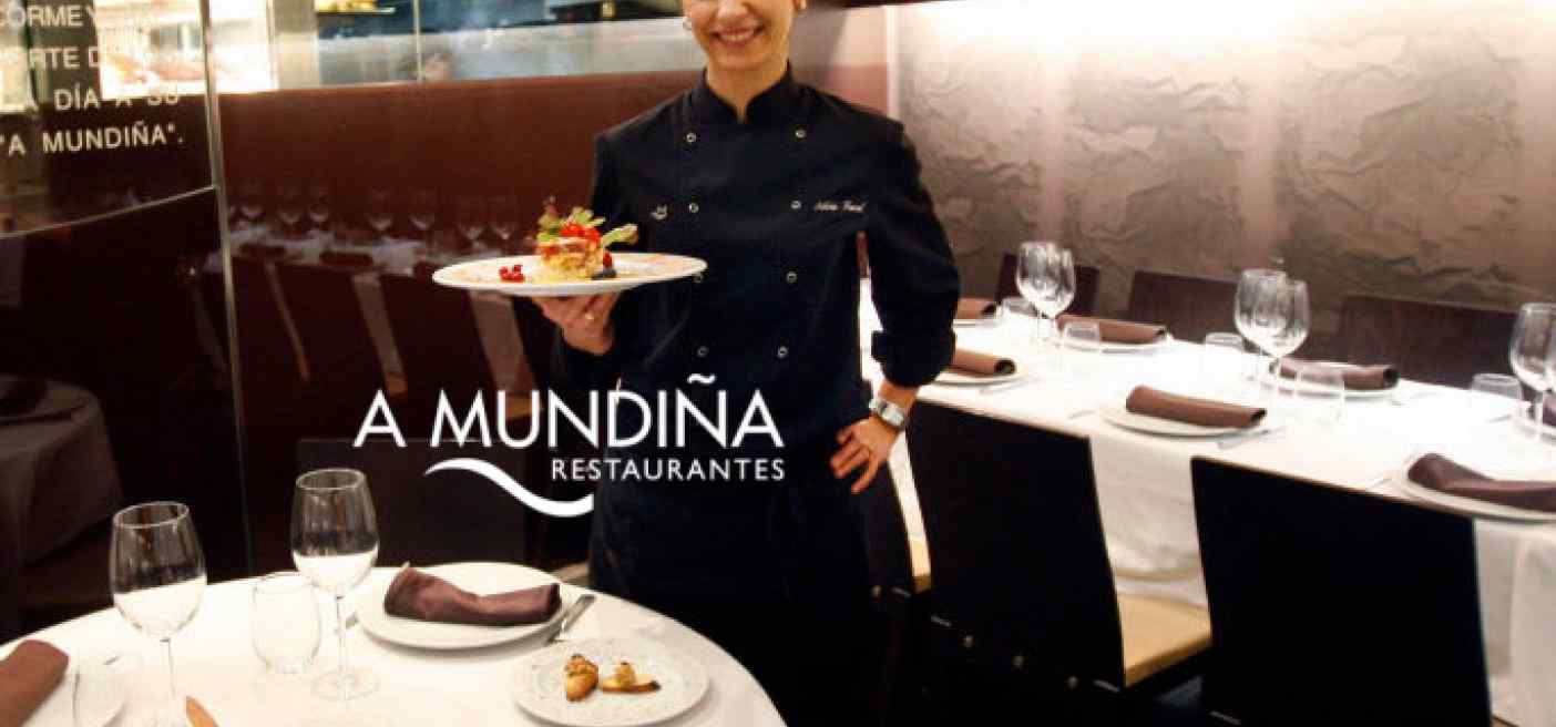 Cliente ganador del Kit de Limpieza de Junio Cliente premiado A Mundiña Restaurante